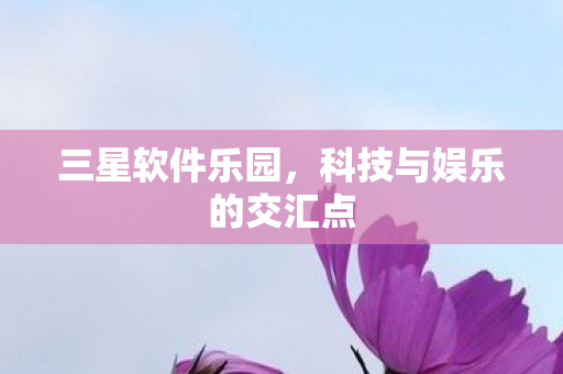 科技与娱乐的交汇点图片