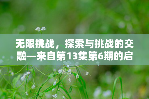 来自第13集第6期的启示图片