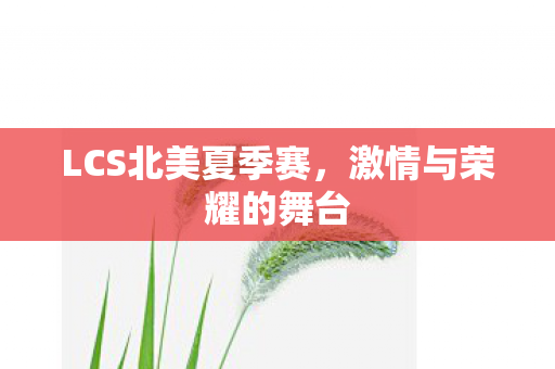 LCS北美夏季赛图片