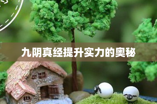 九阴真经提升实力的奥秘图片