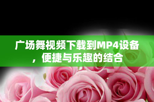 广场舞视频下载到MP4设备图片