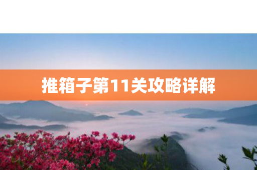 推箱子第11关攻略详解图片