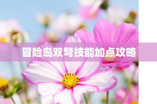 冒险岛双弩技能加点攻略图片