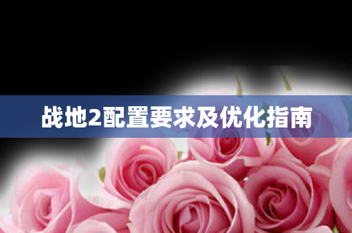 战地2配置要求及优化指南图片