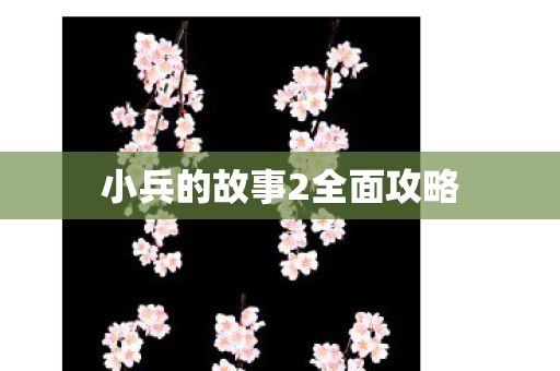 小兵的故事2全面攻略 小兵的故事2全面攻略