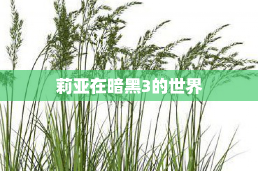 莉亚在暗黑3的世界图片