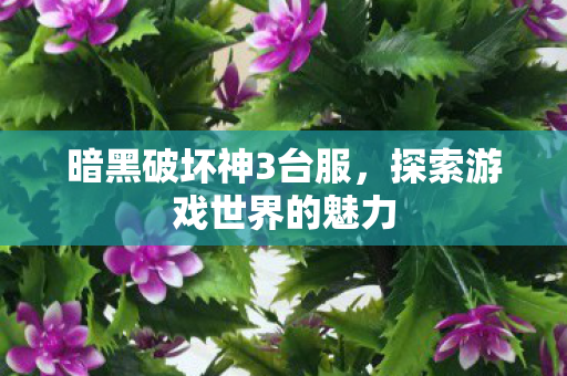 探索游戏世界的魅力图片