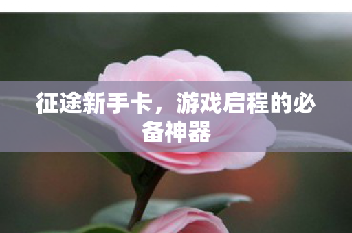 游戏启程的必备神器图片
