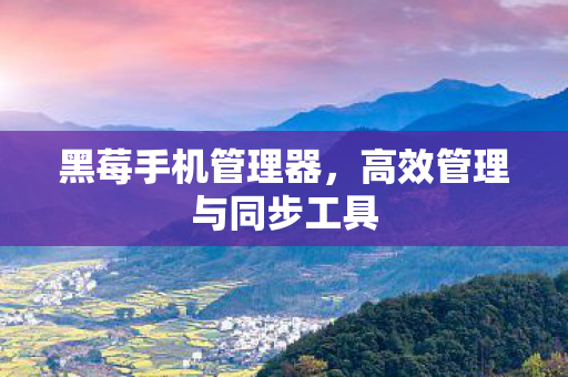 高效管理与同步工具图片