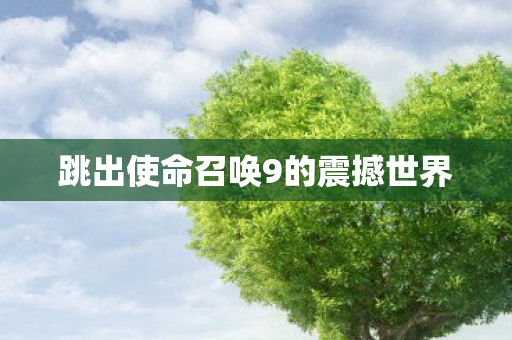 跳出使命召唤9的震撼世界图片