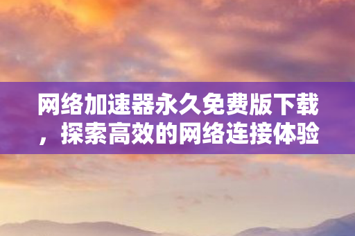 网络加速器永久免费版下载图片