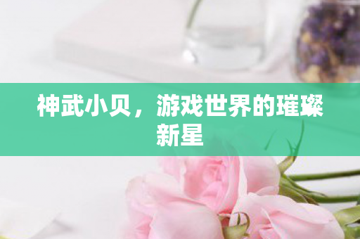 游戏世界的璀璨新星图片