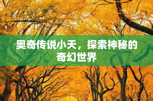 探索神秘的奇幻世界图片