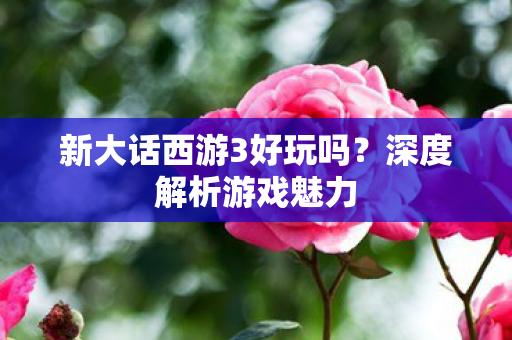 新大话西游3好玩吗图片