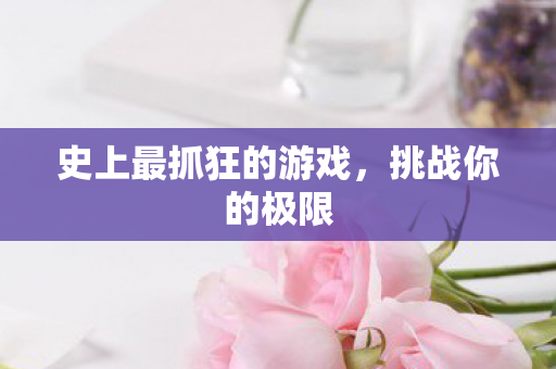 史上最抓狂的游戏图片