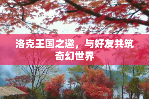 与好友共筑奇幻世界图片