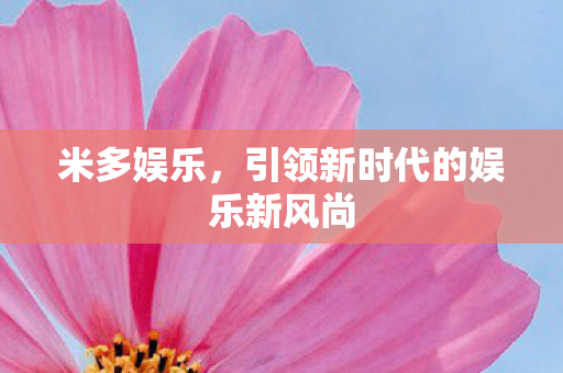 引领新时代的娱乐新风尚图片