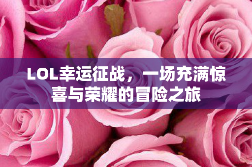 一场充满惊喜与荣耀的冒险之旅图片