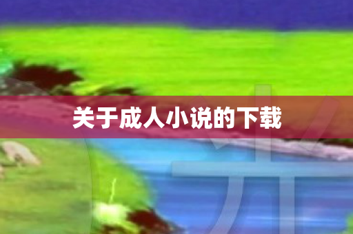 关于成人小说的下载图片