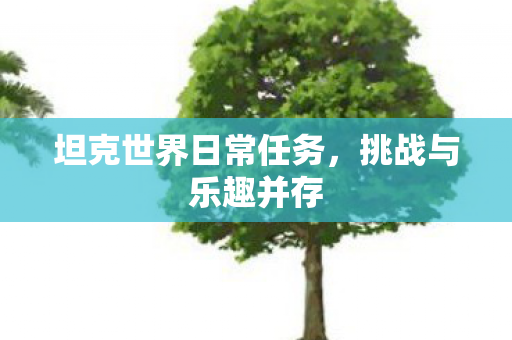坦克世界日常任务图片