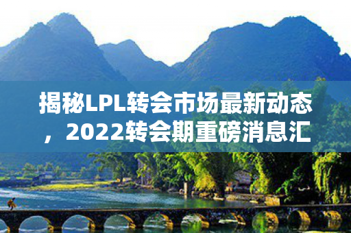 揭秘LPL转会市场最新动态图片