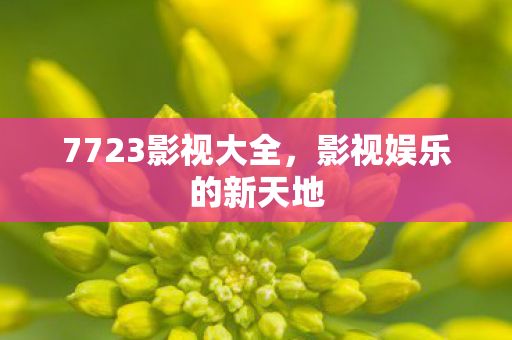7723影视大全图片