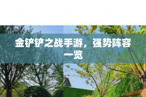 金铲铲之战手游图片