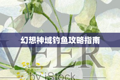 幻想神域钓鱼攻略指南图片