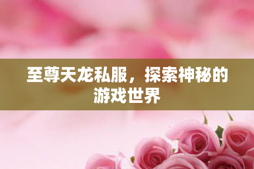 探索神秘的游戏世界图片