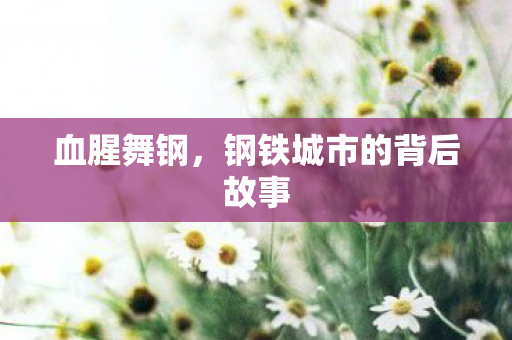 钢铁城市的背后故事图片