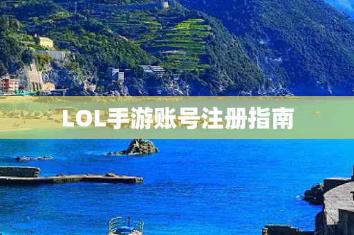 LOL手游账号注册指南图片