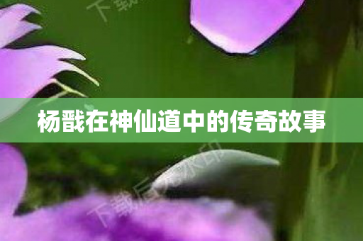 杨戬在神仙道中的传奇故事图片