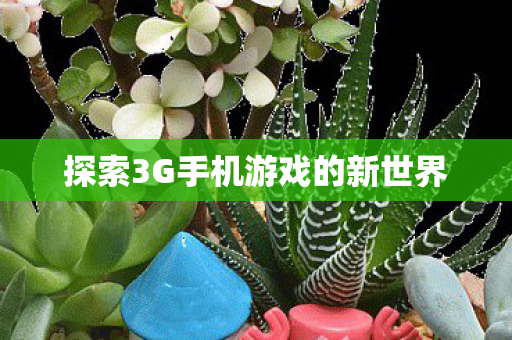 探索3G手机游戏的新世界图片