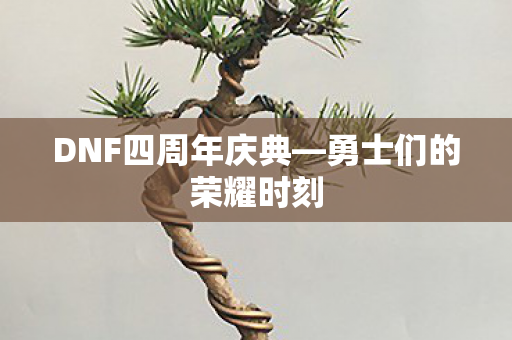 DNF四周年庆典图片