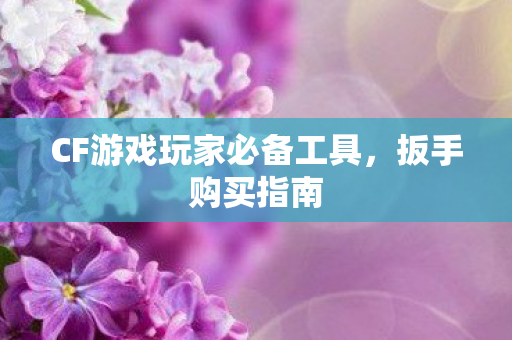 CF游戏玩家必备工具图片