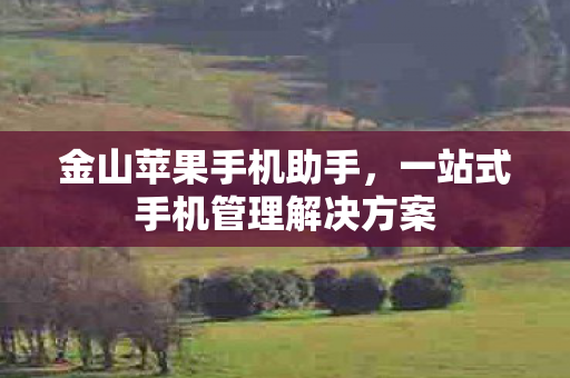 一站式手机管理解决方案图片
