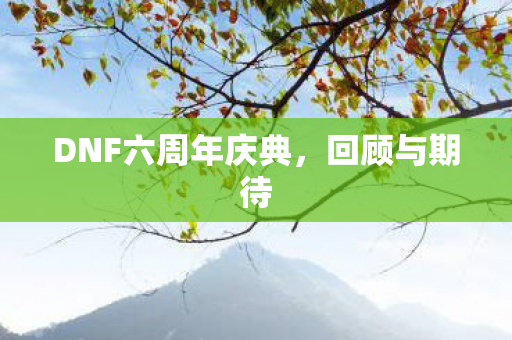 DNF六周年庆典图片