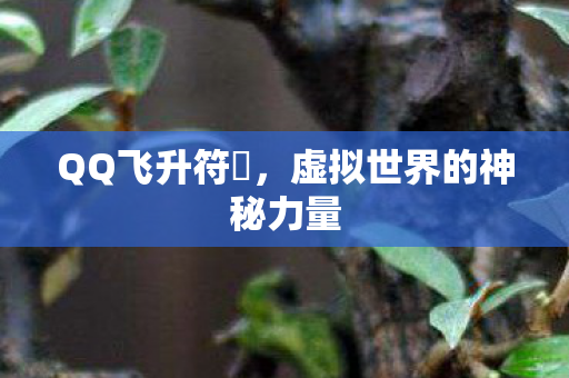 虚拟世界的神秘力量图片