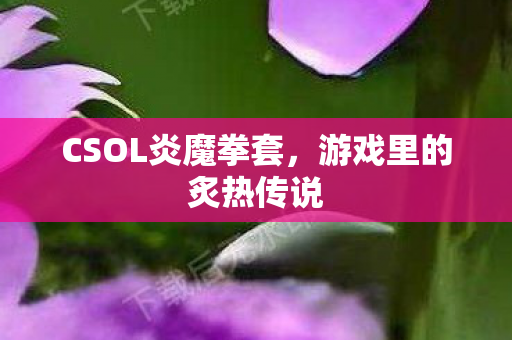 CSOL炎魔拳套图片