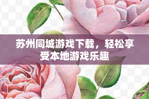 轻松享受本地游戏乐趣图片