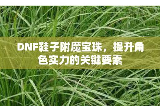 提升角色实力的关键要素图片