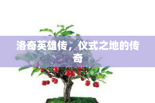 仪式之地的传奇图片