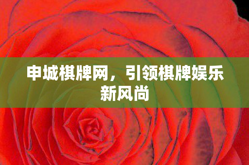 引领棋牌娱乐新风尚图片