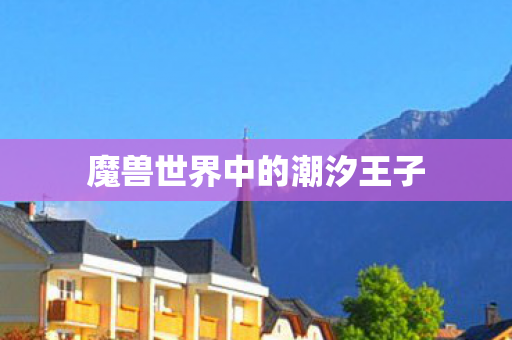魔兽世界中的潮汐王子图片