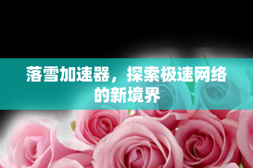 探索极速网络的新境界图片