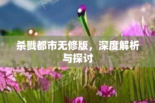杀戮都市无修版图片