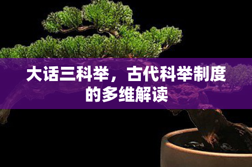古代科举制度的多维解读图片