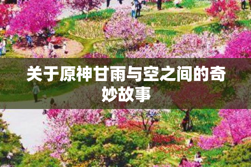 关于原神甘雨与空之间的奇妙故事图片
