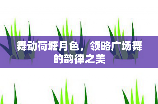 领略广场舞的韵律之美图片