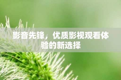 优质影视观看体验的新选择图片